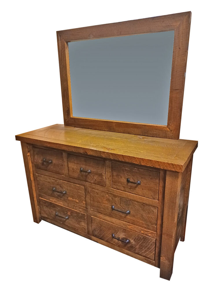 7 Drawer with Mirror