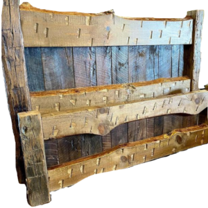 rustic unfinished wood furniture