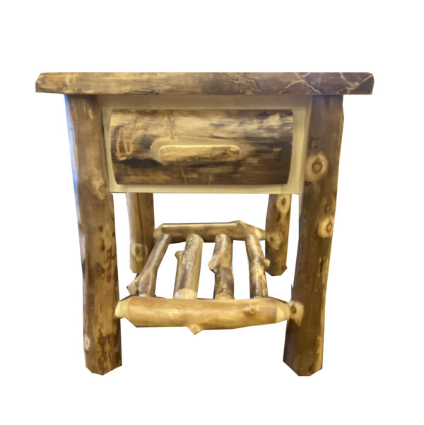 rustic unfinished wood furniture